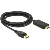 DeLOCK DisplayPort - HDMI cable 3m black (85318)