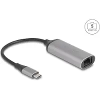 DeLOCK – USB Type-C Network Adapter 5 Gigabit LAN 1 x RJ45 (81570)
