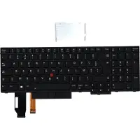 Lenovo Lite-On - Kannettavan tietokoneen korvaava näppäimistö - ClickPadilla, Trackpointilla - taustavalaistu - AZERTY - ranskaksi