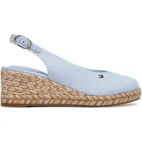 Tommy Hilfiger Mid Wedge Espad Slingback Speck - Blue - 36