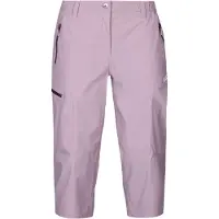 Halti Women's Pallas Cool Stretch Capri Sea Fog Lilac Arkishortsit 38