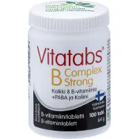 Vitatabs B-Complex Strong 100 tabl. ravintolisä