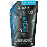 Grangers Wash + Repel Down 2-in-1 1L Nocolour Pesu ja kyllästys 1L