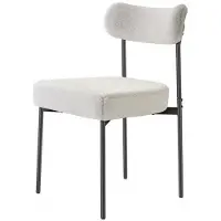 Hobby Hall Ruokatuolien setti 4 kpl, 54,5x50x79,5 cm, valkoinen, verhoiltu