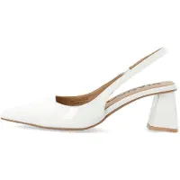 Bianco Biamaralyn Slingback Patent - White - 39