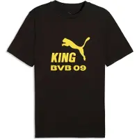 Puma Bvb Borussia Dortmund King Logo Lyhythihainen T-paita