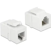 DeLOCK 86380, Valkoinen, RJ12, RJ12, 19,5 mm, 16,8 mm