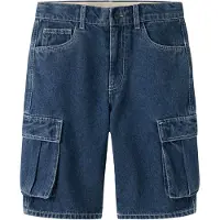 Name it Nkmben Sk Dnm Cargo Bermuda 2800-Im - Blue - 116
