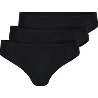 ICANIWILL Invisible Thong 3-Pack - Black - L