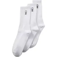 ICANIWILL Training Socks 3-Pack - White - 35-38