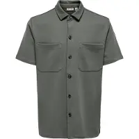 Only & Sons Onsnewkodyl Life Reg Ss Shirt Noos - Grey - XL