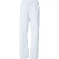Hunkemoller Pyjamahousut vaaleansininen / valkoinen