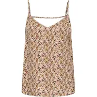 ONLY Toppi 'ONLNOVA PARIS' ecru / ruskea / khaki