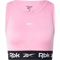 Reebok Urheilurintaliivit vaalea pinkki / musta / valkoinen