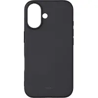 Onsala Collection Silikonipintainen MagSeries-suojakuori musta iPhone 16