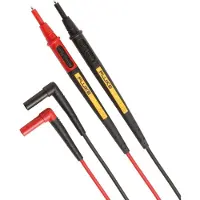 Fluke TL175E Turvatestausjohtosarja [Teräliitin 4 mm - testikärki] 1,20 m musta, punainen 1 kpl