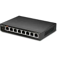 Draytek VigorSwitch G1080, Hallittu, L2, Gigabit Ethernet (10/100/1000), Täysin kaksipuolinen (VSWITCHG1080-DE-AT-CH)