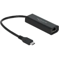 DeLOCK – USB Type-C Network Adapter 2.5 Gigabit LAN 1 x RJ45 (66298)