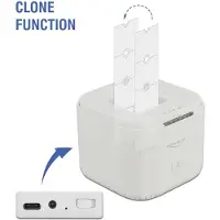 DeLOCK M.2 Docking Station for 2 x M.2 NVMe PCIe SSD with Clone