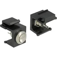 DeLOCK – Keystone Push-button black (86402)