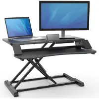 Fellowes Corsivo, 17 kg, Korkeudensäätö, 13,4 kg, Musta (8091001)