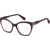Marc Jacobs MARC 857 53/18/140 Burgundin väriset silmälasit 2 asetaattikehystä NAISILLE MARC 857