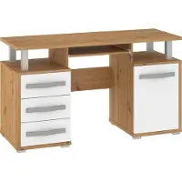 Meblocross Kirjoituspöytä Angel ANG-03 1 ovi 3 laatikkoa klassinen design