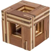 Gigamic Loogiline mäng - - Kummaline Bambuse puzzle - Raskus 3/5 - Lastele - Maagiline ruut