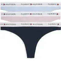 Tommy Hilfiger Underwear Stringit laivastonsininen / taivaansininen / pastellinpinkki / valkoinen