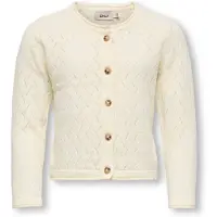 ONLY Kmgmegan Life Ls Cardigan Knt Noos - Cream - 98