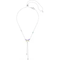 Swarovski Ketju kullankeltainen / vihreä / lila / hopea