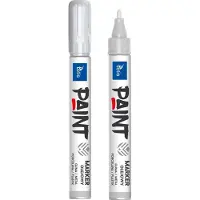 TETIS Öljymerkki 2mm 6g hopea (12 kpl)