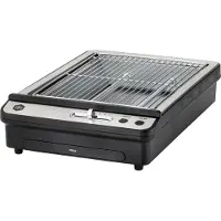 OBH Nordica Centric 2637 -leivänpaahdin, 4 viipaleita, musta/ruostumaton teräs