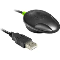 DeLOCK – NL-602U GPS-vastaanotin, USB 2.0, u-blox 6, IPX6, 1,5m, musta (61840)