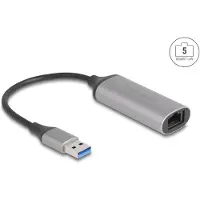 DeLOCK – USB Type-A Network Adapter 5 Gigabit LAN 1 x RJ45 (81571)