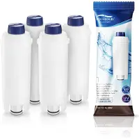 Aqualogis -monisuodatinsetti Delonghi DLSC002 – AL-S002 -espressokoneille (korkealaatuinen vaihtosetti) 3 suodatinta