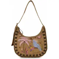 Oilily Embroidery Olkalaukku 34 cm Ruskea