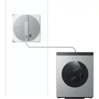 Ecovacs WINBOT W3 OMNI EU, Imu, Universaali, Hopea, Valkoinen, 95 W, 68 dB, 8000 Pa