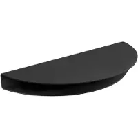 MOEBE - Half Moon Hylly Small Musta