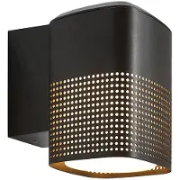 Nordlux Ulkovalaisin , Sidara, himmennettävä, Musta, Parveke, Alumiini, Moderni