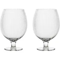 Sagaform - Blanka Olutlasi 50 cl 2 kpl Kirkas