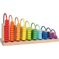 Ecotoys Puinen pallolehtiö lapsille - Opi matematiikkaa