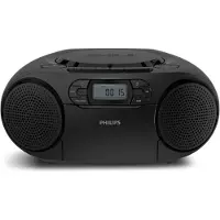 Philips TAZ2200/10 kannettava CD-soitin radiolla ja kasetilla, musta