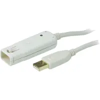 Aten UE2120 USB-kaapeli USB 2.0 12 m USB A 0,48 Gbit/s Valkoinen (UE2120)