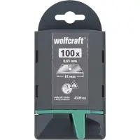 Wolfcraft Terä ; 61x0,65 mm; 100 kpl.