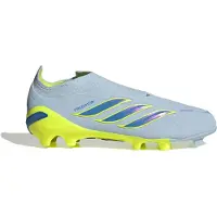 Adidas Predator Elite Laceless Fg Ice Cold Precision - Crystal Sky/ray Blue/keltainen Lapset - Nurmi (Fg), koko 36⅔