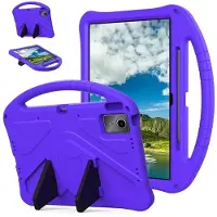 SKALO Lasten suojakotelo, jossa on kahva ja jalusta sopii Lenovo Idea Tab Plus - Violetti