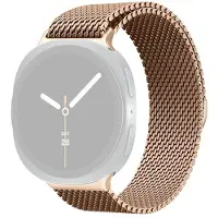 SKALO Milanese Mesh Loop Ranneke Samsung Galaxy Watch8 40mm:lle sopii Samsung Galaxy Watch8 40mm - Ruusukulta