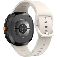 SKALO Silikoniranneke sopii Samsung Galaxy Watch8 40mm - Valkoinen