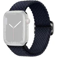 SKALO Punottu -ranneke Apple Watch Series 11 42mm - Antrasiitti